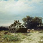 Дозор 42 гвардейской мсд в степях Запорожья