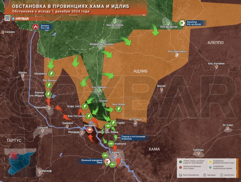 Кризис в Сирии (провинция Хама): стабилизация обстановки, контратаки САА