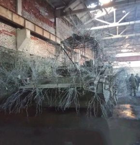 «Ёжики» на передовой или о новых способах защиты техники