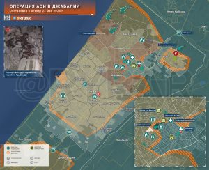 Операция АОИ в Джабалии: продвижение израильтян к кладбищу Хамдан