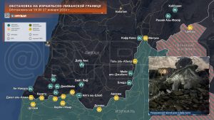 Как выглядит «Ночь огня» на ливано-израильской границе