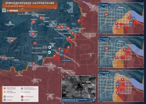 Южнодонецкое направление: бои на востоке Константиновки и достижение российскими войсками трассы Т-05-24