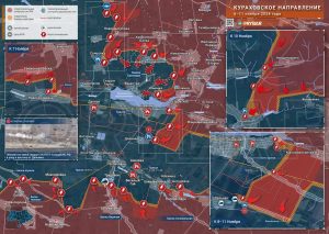 Кураховское направление: наступление на Курахово с трех флангов