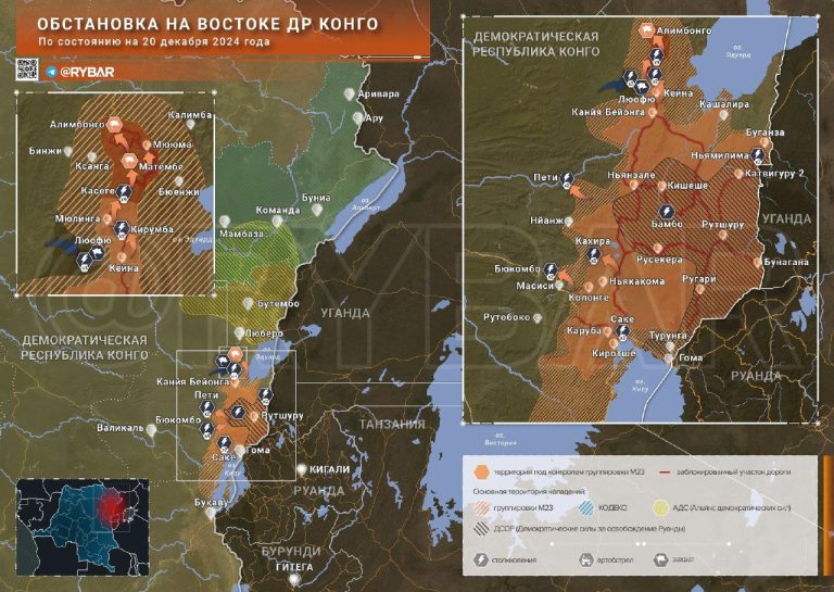 Срыв мирного процесса на востоке ДРК и новое наступление боевиков М23