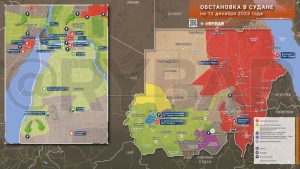 Успехи СБР на юге Судана: обстановка на 12 декабря 2023 года