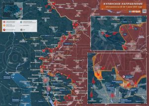 Тяжелые бои в Заосколье