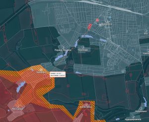 Русская пехота в Покровске
