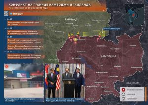 Обострение на границе Таиланда и Камбоджи