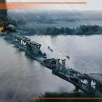 Удар по Антоновскому мосту