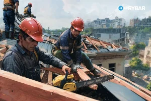 Строители в новых регионах