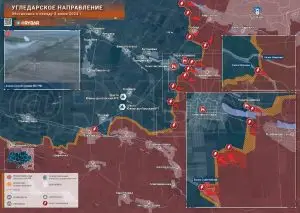 Угледарское направление: бои в Парасковиевке и продвижение к юго-западу от Новомихайловки