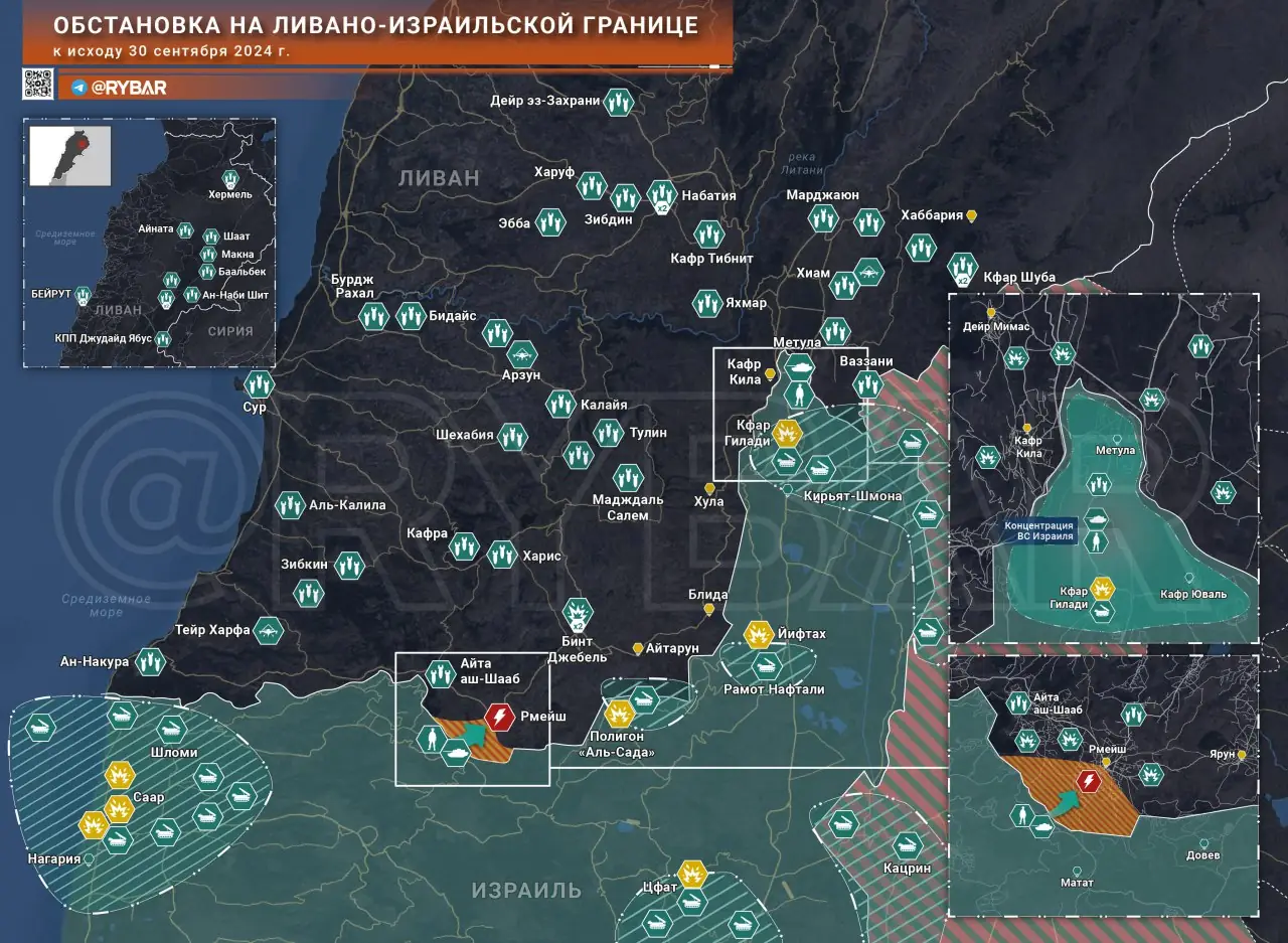 Ливано-израильская граница: медийное начало Третьей ливанской войны