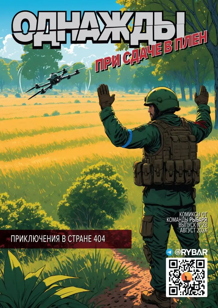 Комикс от Рыбаря №28: Однажды при сдаче в плен