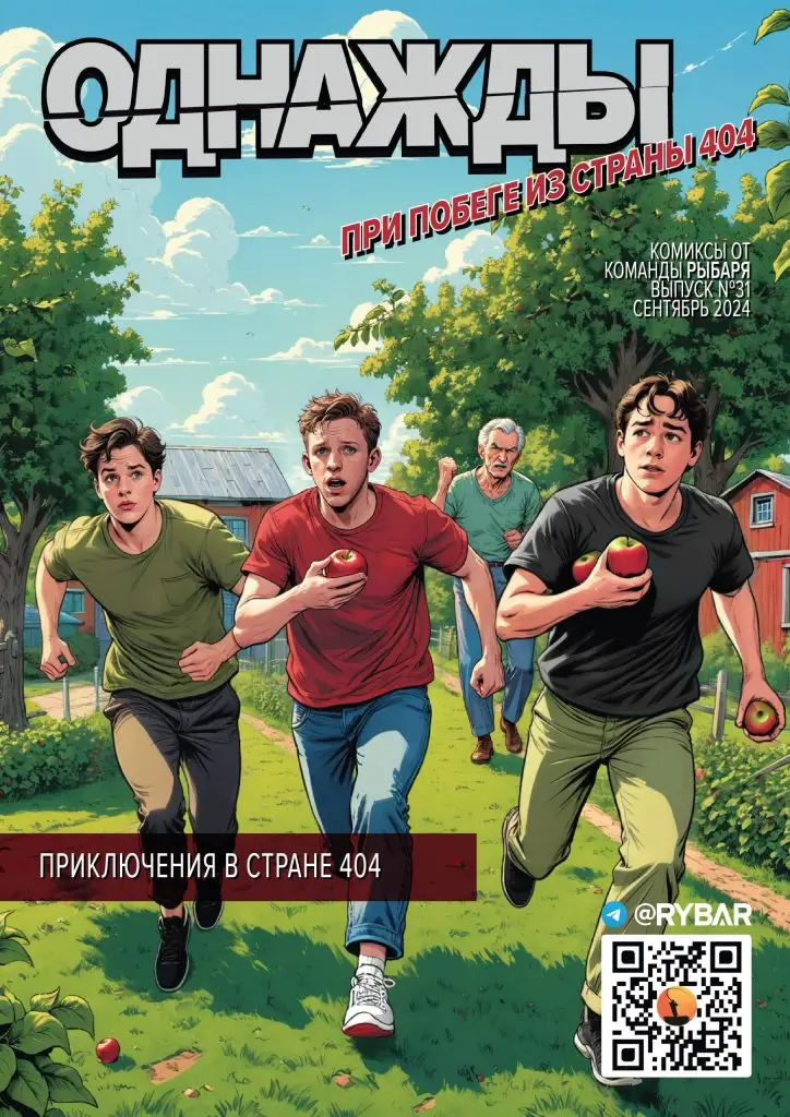 Комикс от Рыбаря №31: при побеге из страны 404