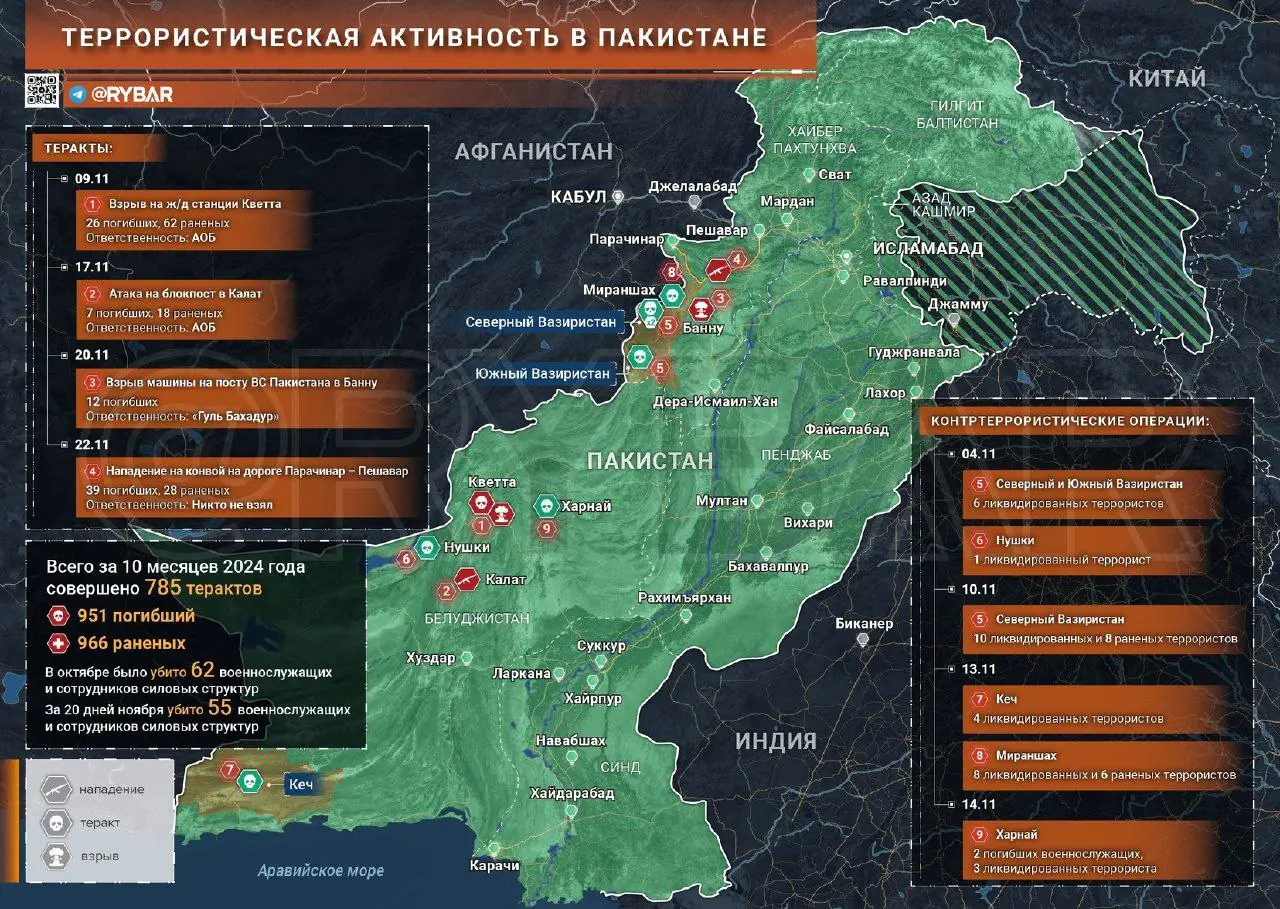 О новом теракте в Пакистане и проблемах экстремистского характера