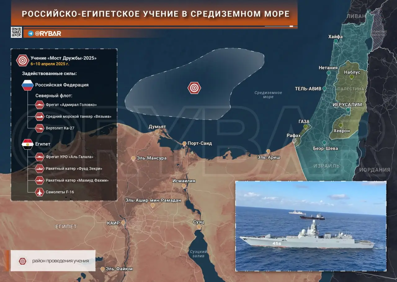 Новые учения России и Египта