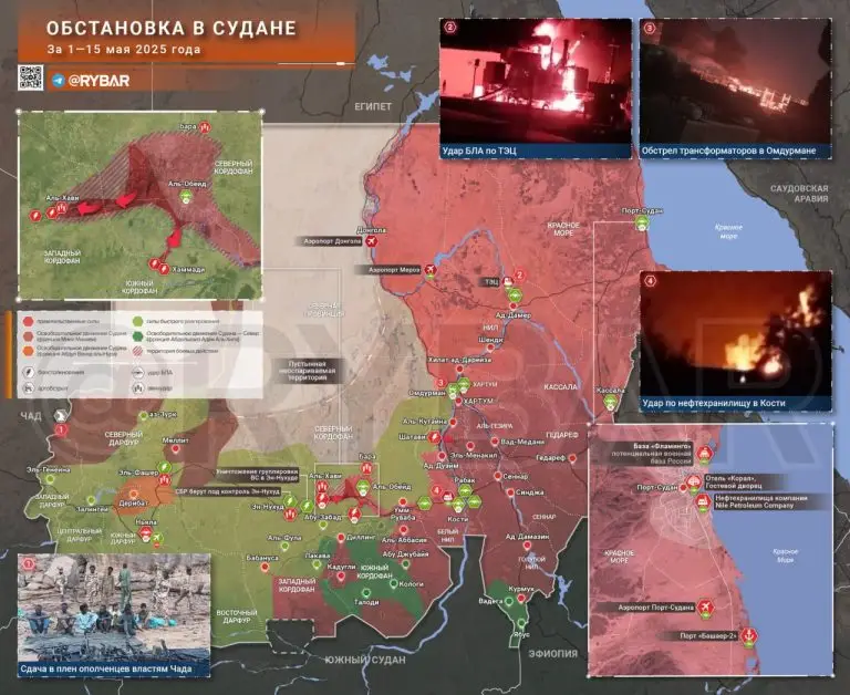 Дроновая война в Судане