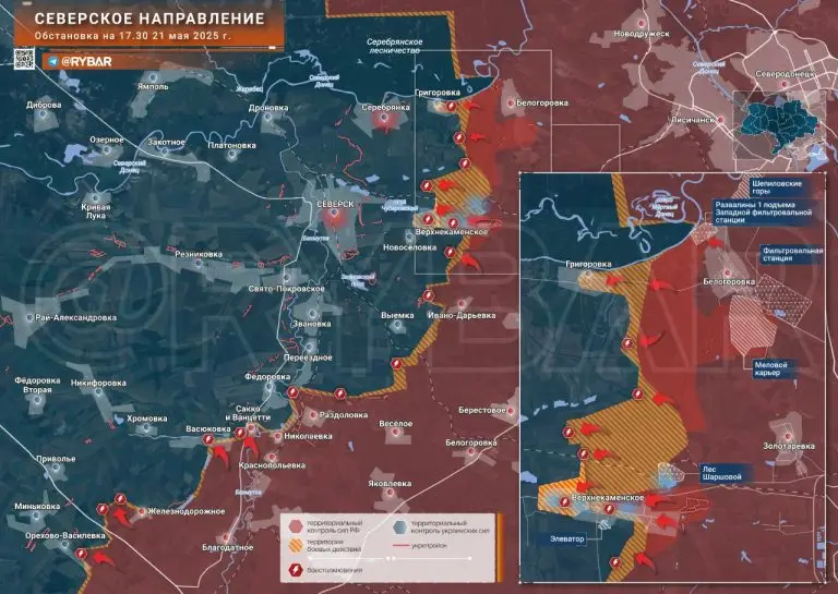 И снова Верхнекаменское. Все ли так однозначно на Северском направлении?