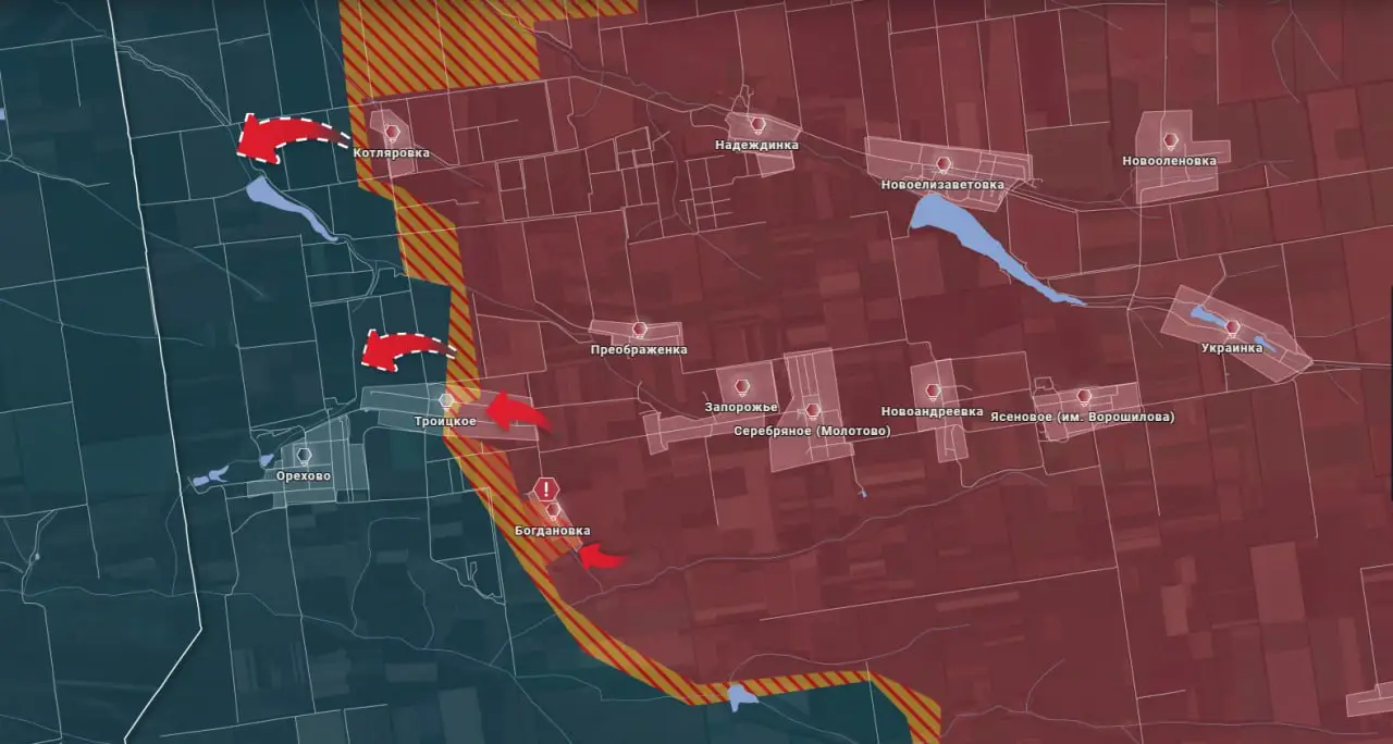 Освобождение Богдановки: обстановка на Новопавловском направлении