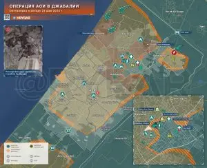 Операция АОИ в Джабалии: продвижение израильтян к кладбищу Хамдан