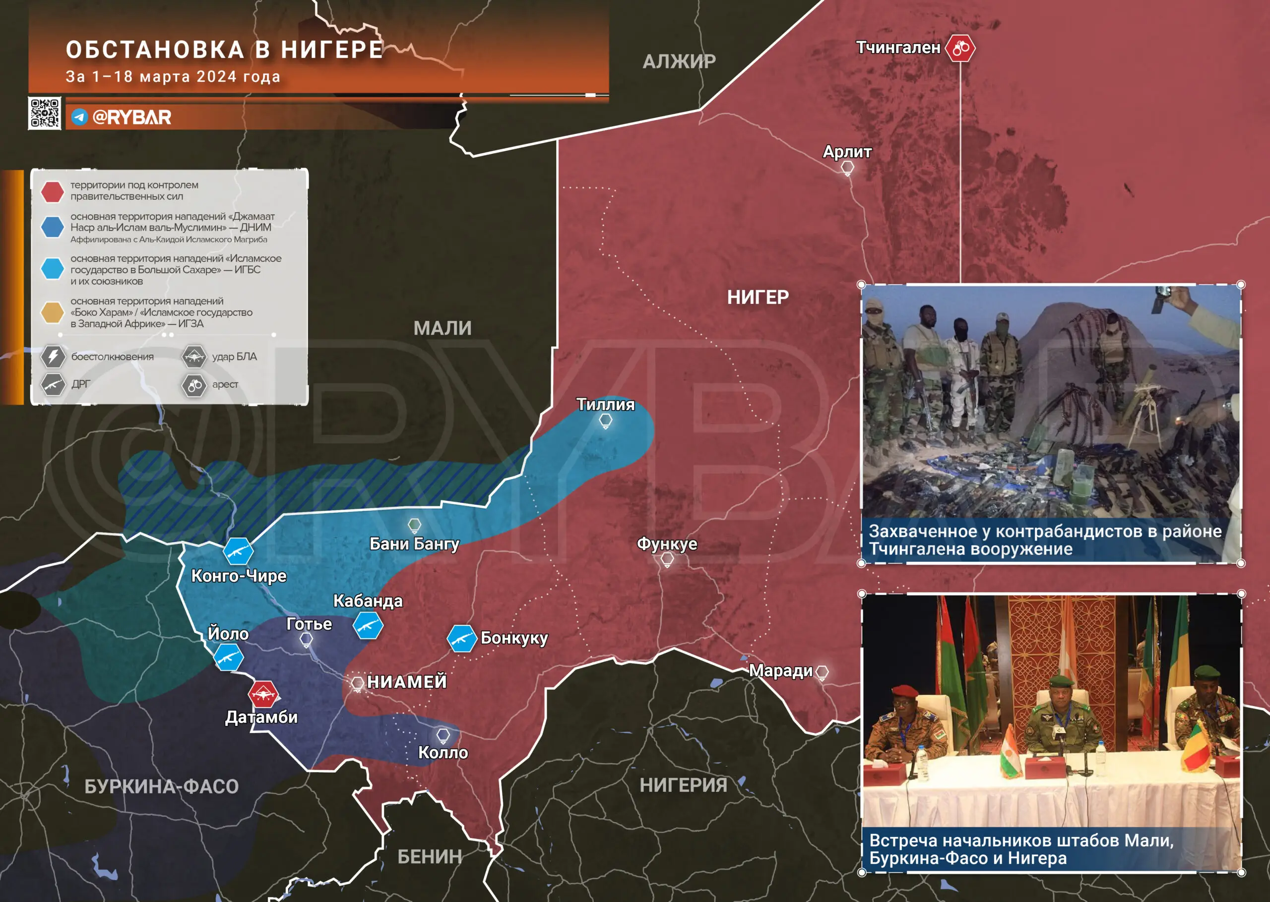 Обстановка в Нигере за 1 – 18 марта 2024 года