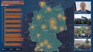 Как канцлер Германии пытался успокоить протестующих видеообращением