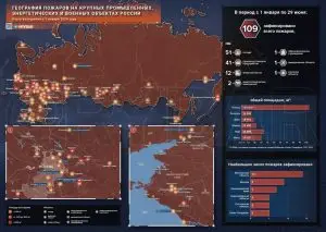 Продолжающиеся пожары на территории России и их связь с СВО