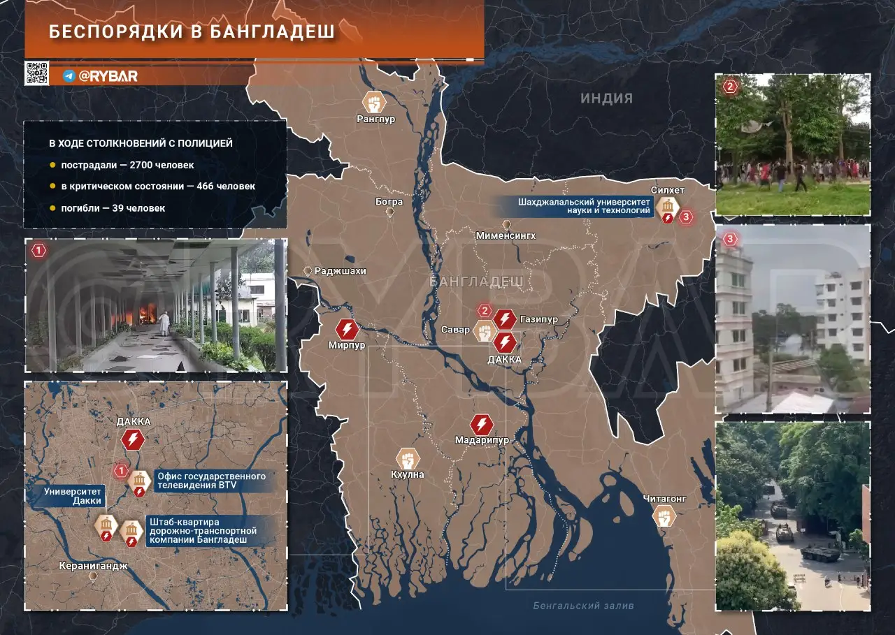 Студенческие протесты в Бангладеш: что происходит?