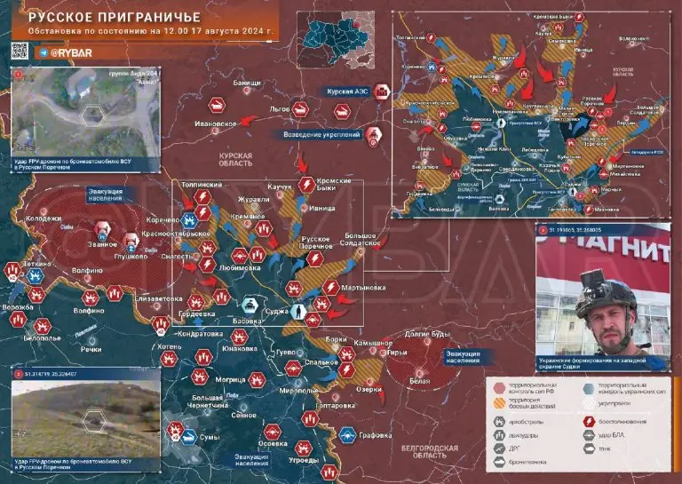 Курское направление: бои на всей протяженности фронта