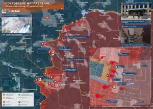 Покровское направление: освобождение большей части Селидово, флаг России в Вишневом