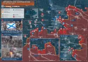 Времьевское направление: освобождение Раздольного и продвижениев районе Урожайного