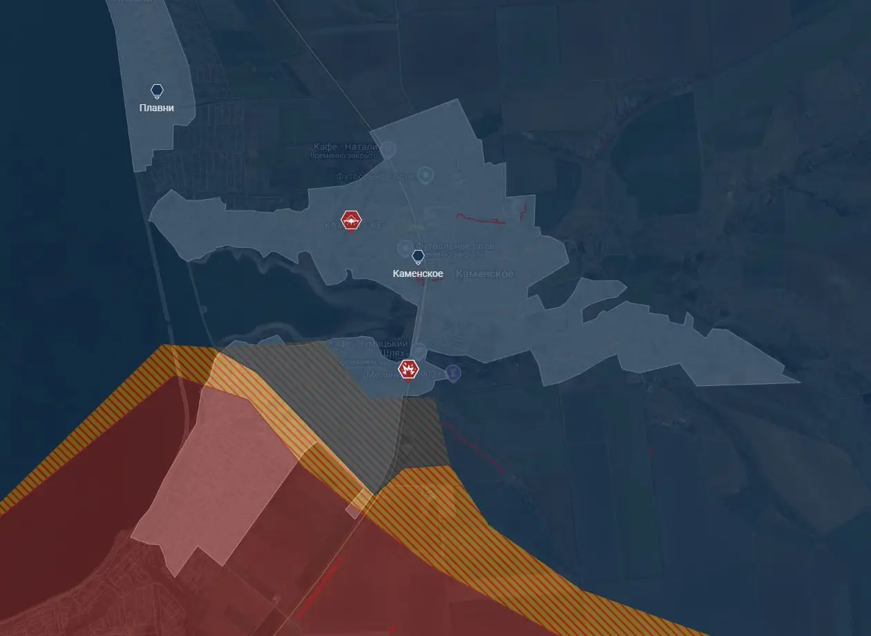 Запорожское направление: утрата позиций на юге Каменского