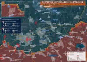 Покровско-Мирноградское направление: Встречные бои у Котлино и в Песчаном, атаки ВС РФ у Шевченко