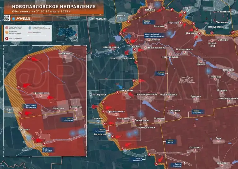 Рывок к границе: Обстановка на Новопавловском направлении