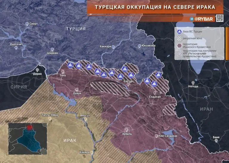 Турция оккупировала часть Ирака, когда на Западе только заметили