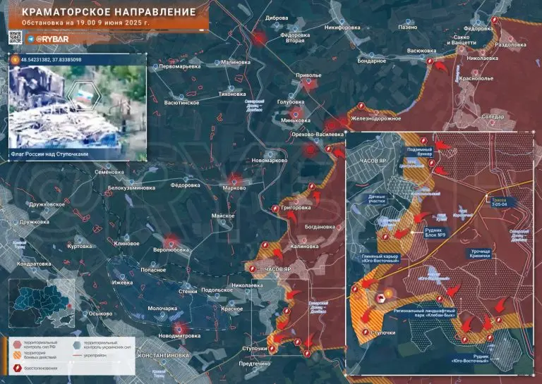 Бои в Часовом Яре