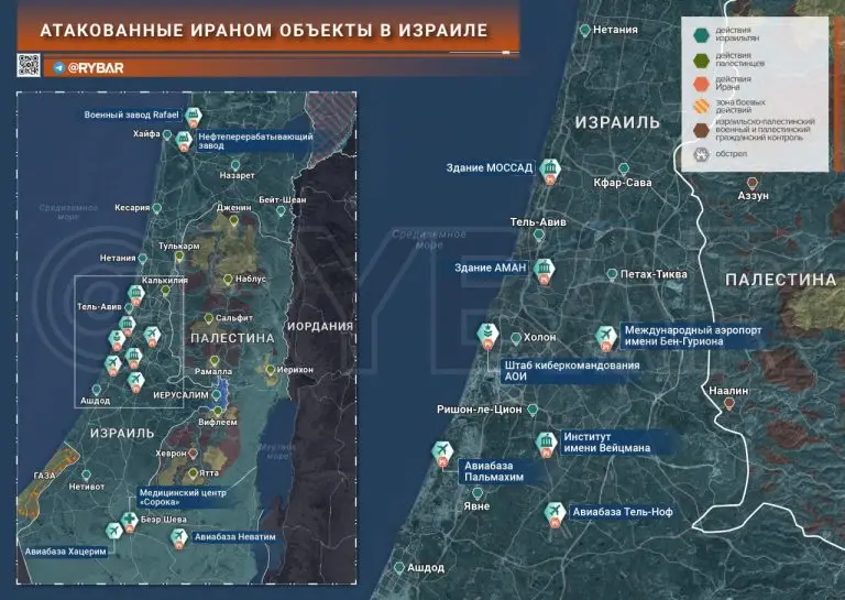 Шило в мешке или какие израильские объекты атаковал Иран?
