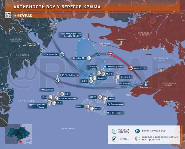 Активизация ВСУ в Черном море