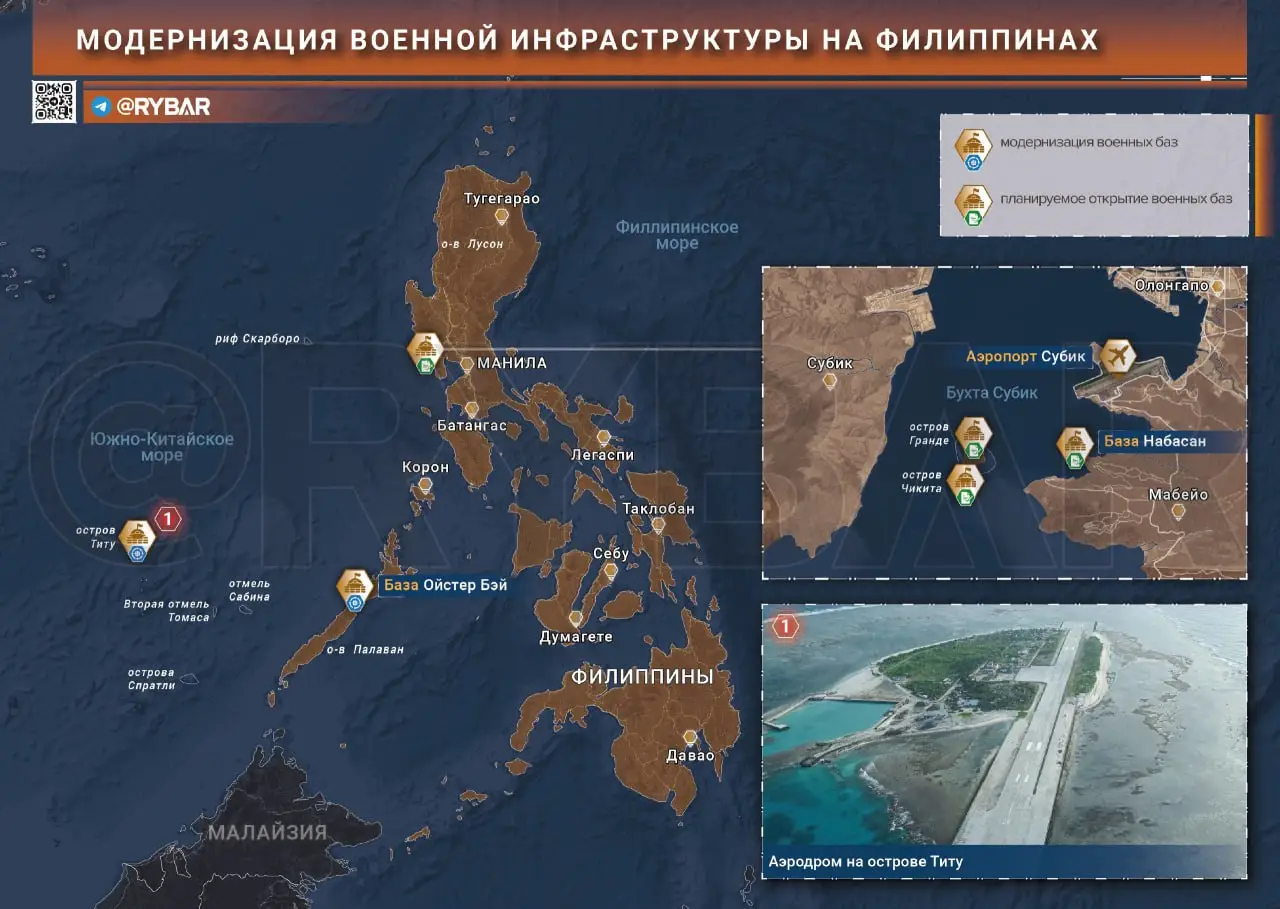 Новые базы для Филиппин: как в Маниле готовятся к стычкам с китайцами