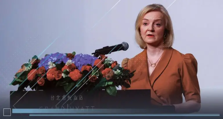 О поездке Лиз Трасс на Тайвань