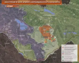 Обострение в зоне армяно-азербайджанского конфликта