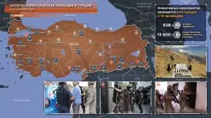 Антитеррористическая операция в Турции