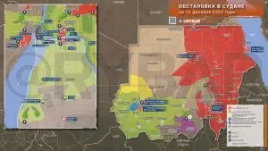 Успехи СБР на юге Судана: обстановка на 12 декабря 2023 года