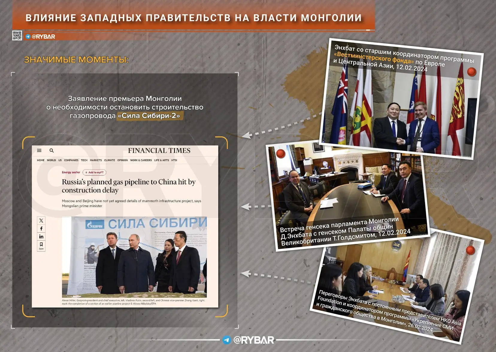 Как коллективный Запад пытается влиять на власти Монголии