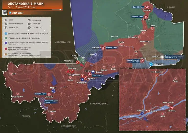 Что происходит в Мали, Нигере и Буркина-Фасо: 1- 15 мая 2024 года