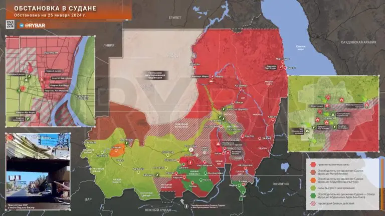 Обстановка в Судане: где сейчас идут бои