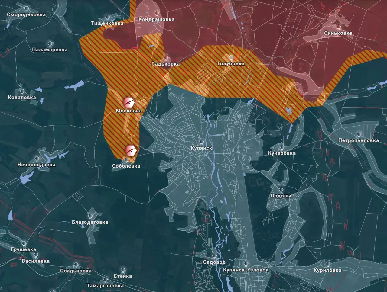 Купянск в полукотле?