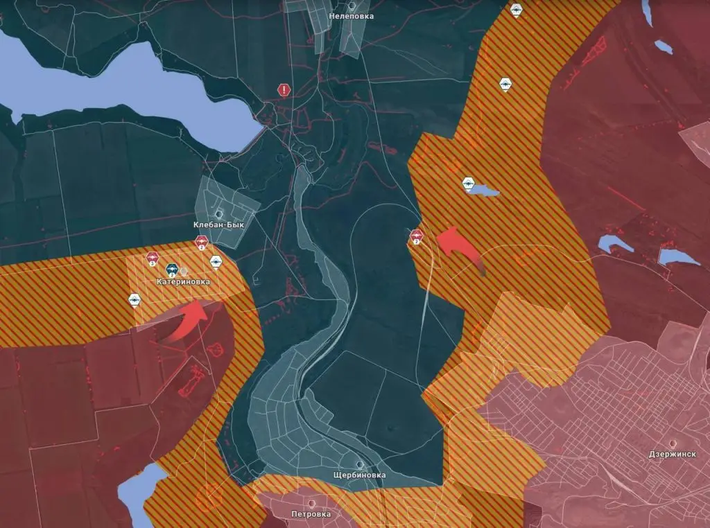 Наступление на север