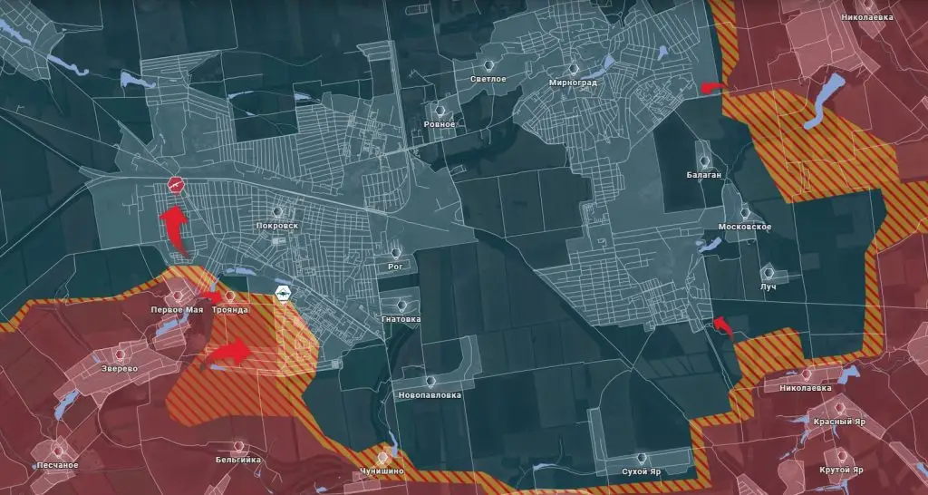 Бои в агломерации