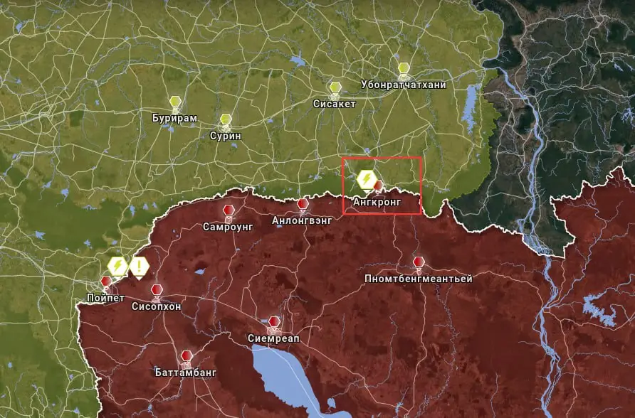 Бои у спорного храма